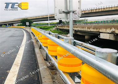 Good price Glissière de sécurité de route de rouleau de polyuréthane orange/jaune écologique en ligne