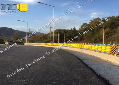 acheter Résistance à la corrosion d'EVA de roulement de barrière jaune durable de route pour la hausse de route online manufacture
