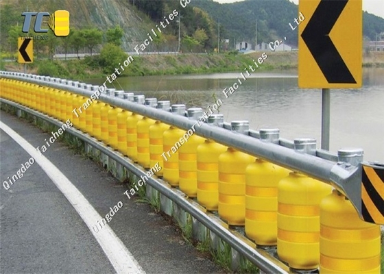 Système de garde à rouleaux jaune personnalisé