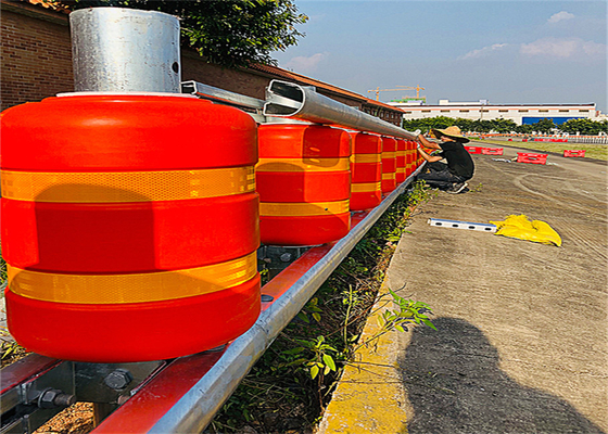 Seau de collision d'EVA Material Road Rotating Anti avec la marque réfléchissante