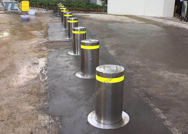 Bollard automatique en acier avec vitesse d'ouverture de 3,5 s Protection IP68 Protection thermique -40-70°C