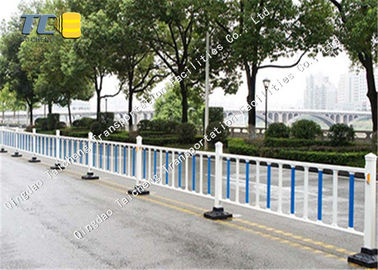 Good price La police civile de barrière de sécurité routière zingue l'anti vieillissement ultra-violet de barrière en acier en ligne