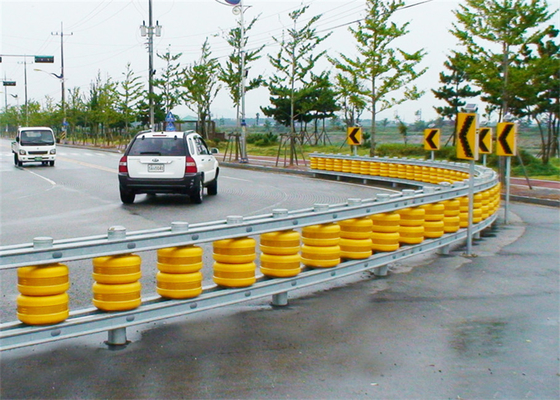 Good price Barrière de collision à rouleaux de sécurité routière avec matériau anticorrosion Q345B/Q235B en ligne