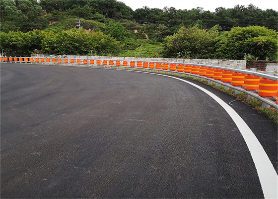 Good price Glissière de sécurité jaune-orange de rouleau de route de polyuréthane 350*500mm en ligne