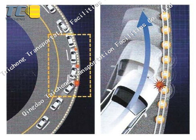 Rambarde 2 d'équipements de transport de voiture d'accidents de barrière de rambarde de roulement de poutre de W